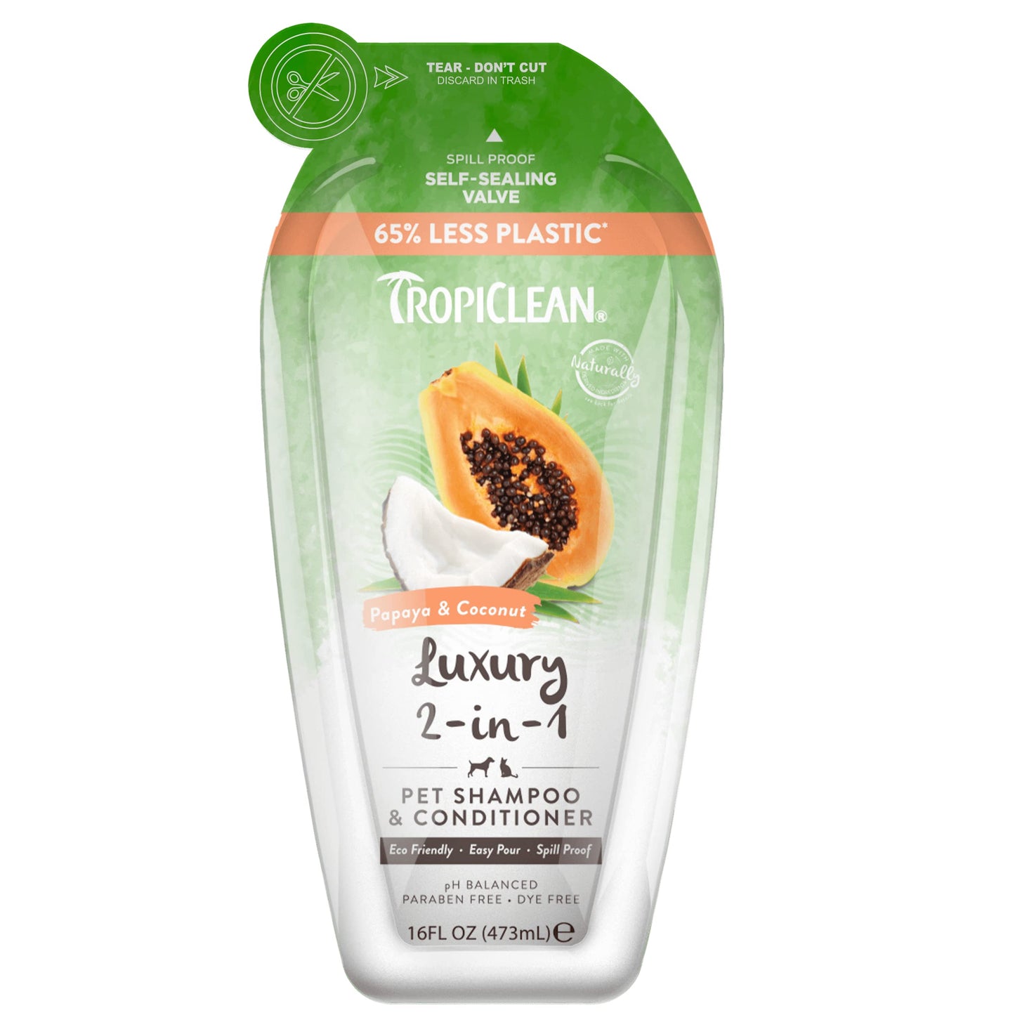 Natural Pet Shampoo Gentle Coat Care Clean