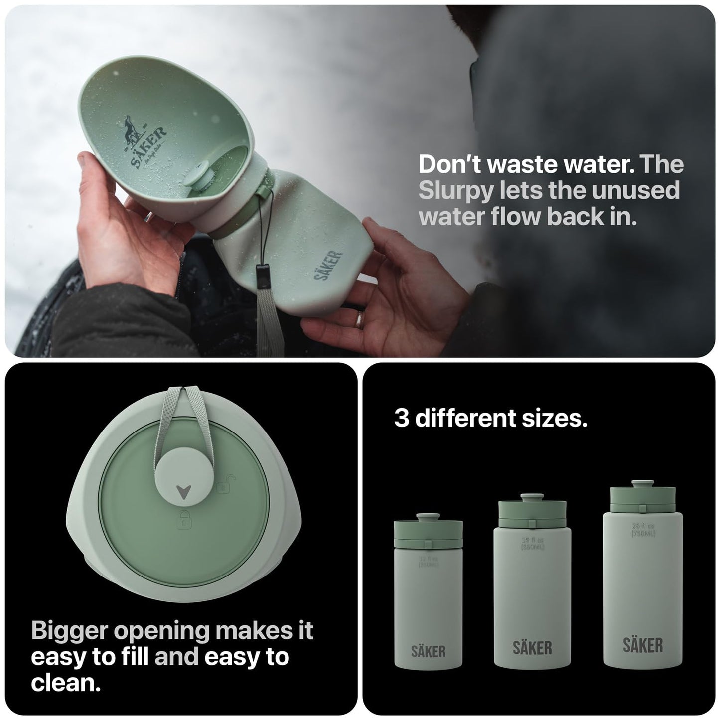 Portable Dog Water Bottle Travel Dispenser