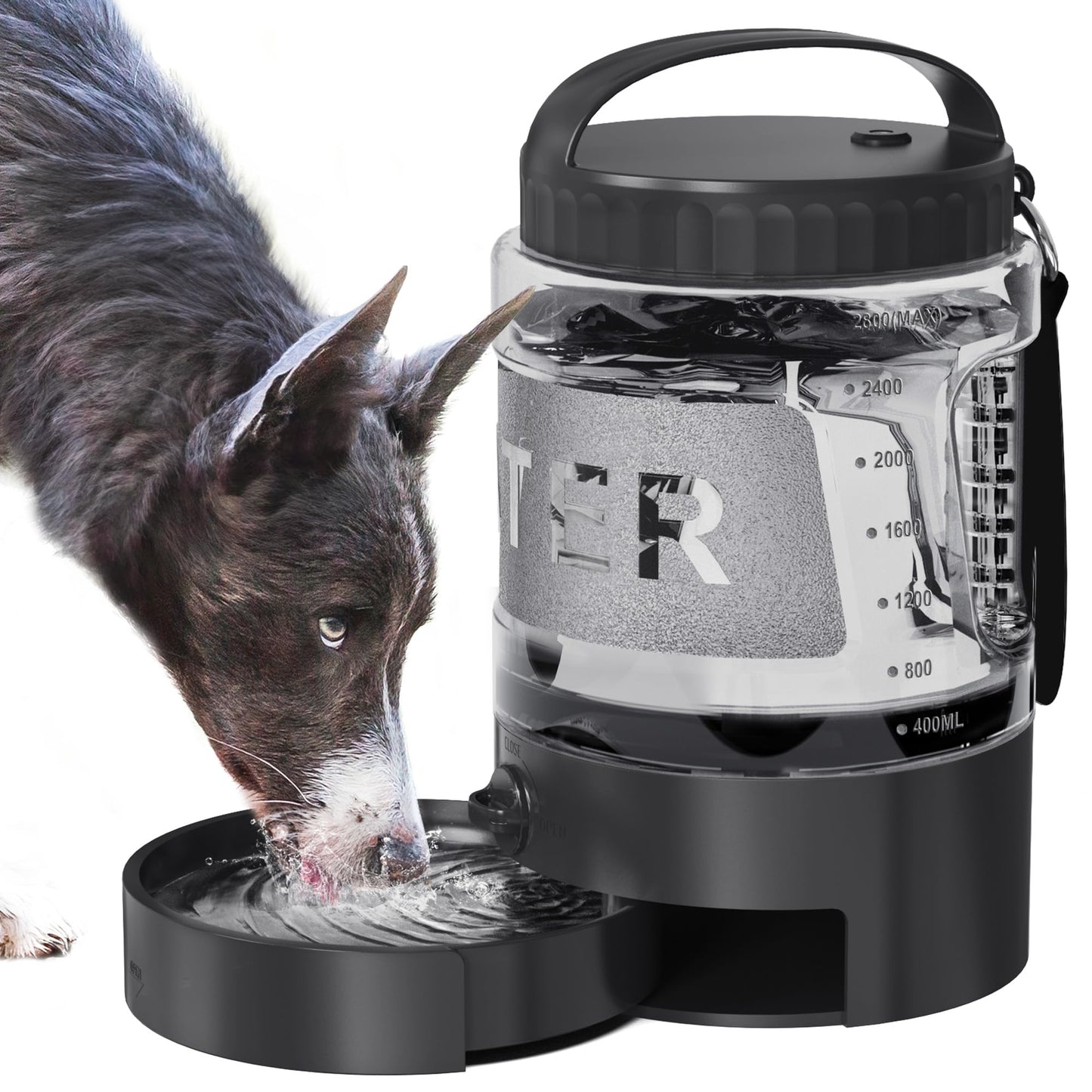 Travel Dog Water Bowl Dispenser BPA Free Portable