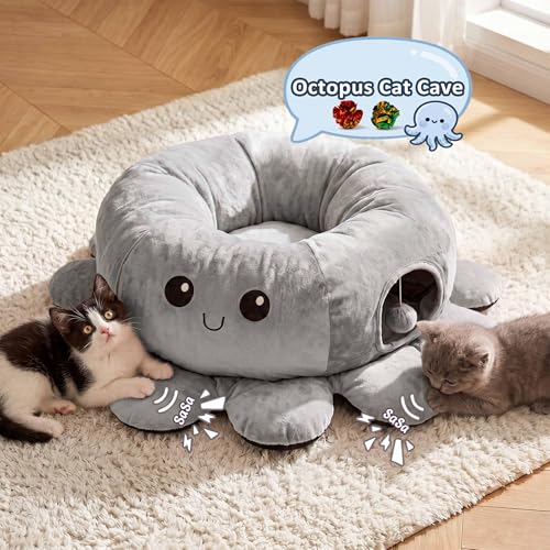 Cat Tunnel Foldable Pet Play Tunnel