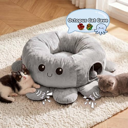 Cat Tunnel Foldable Pet Play Tunnel