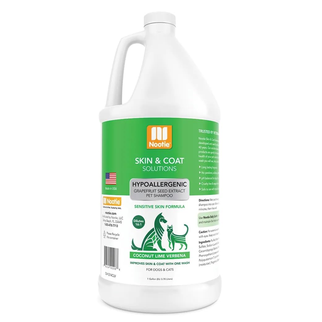 Natural Pet Shampoo Conditioner Gallon Paraben Free