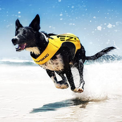 Adjustable Dog Life Jacket with Grab Handle Reflective
