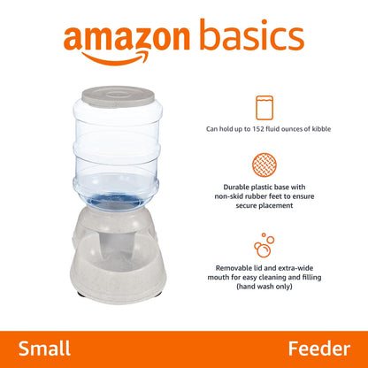 Gravity Pet Feeder & Water Dispenser Set