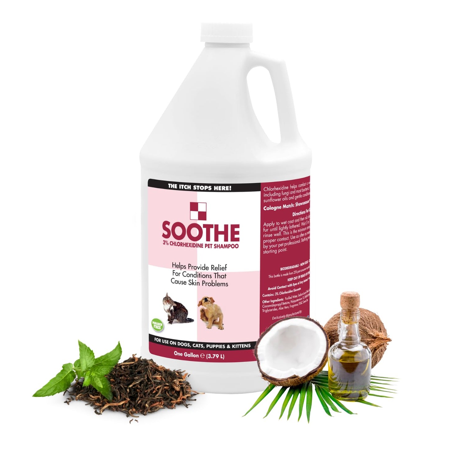 Itch Relief Pet Shampoo Spray Antiseptic Skin Care