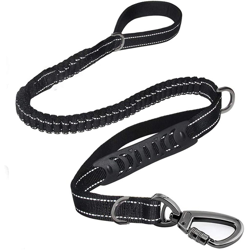 Reflective Shockproof Double Handle Dog Leash