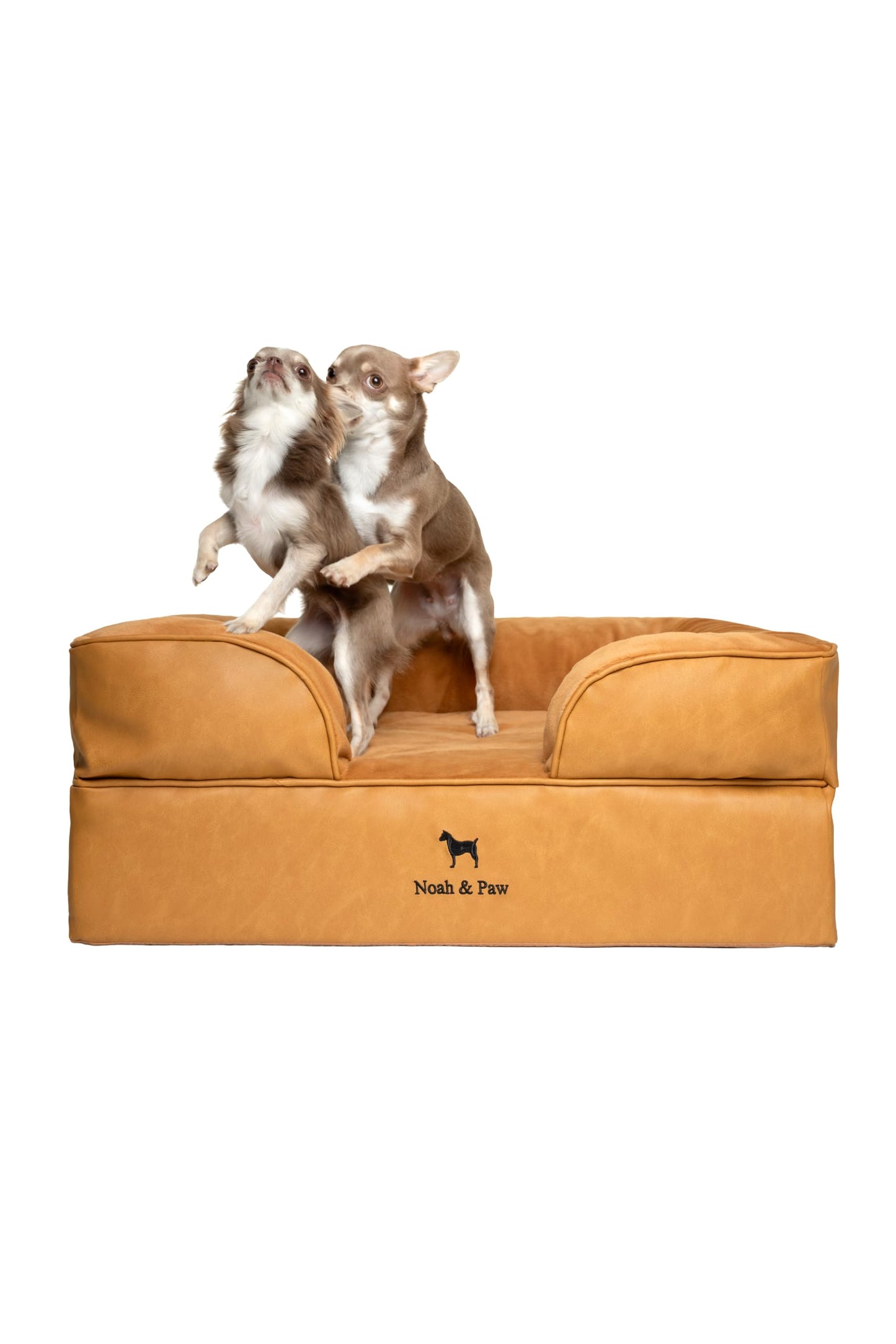 Orthopedic Memory Foam Dog Bed with Cooling Gel Washable