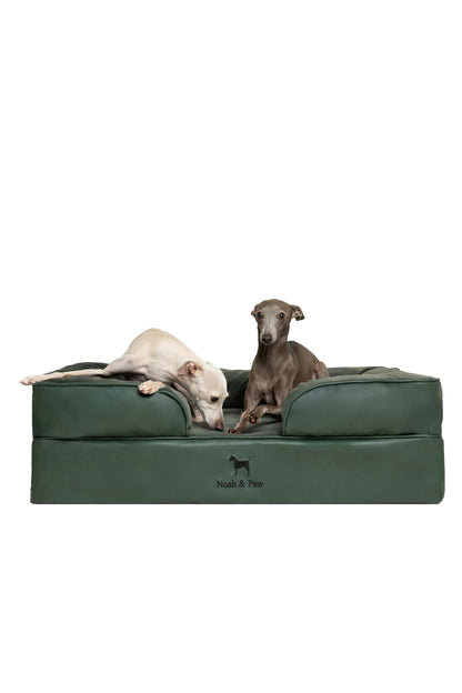 Orthopedic Memory Foam Dog Bed with Cooling Gel Washable