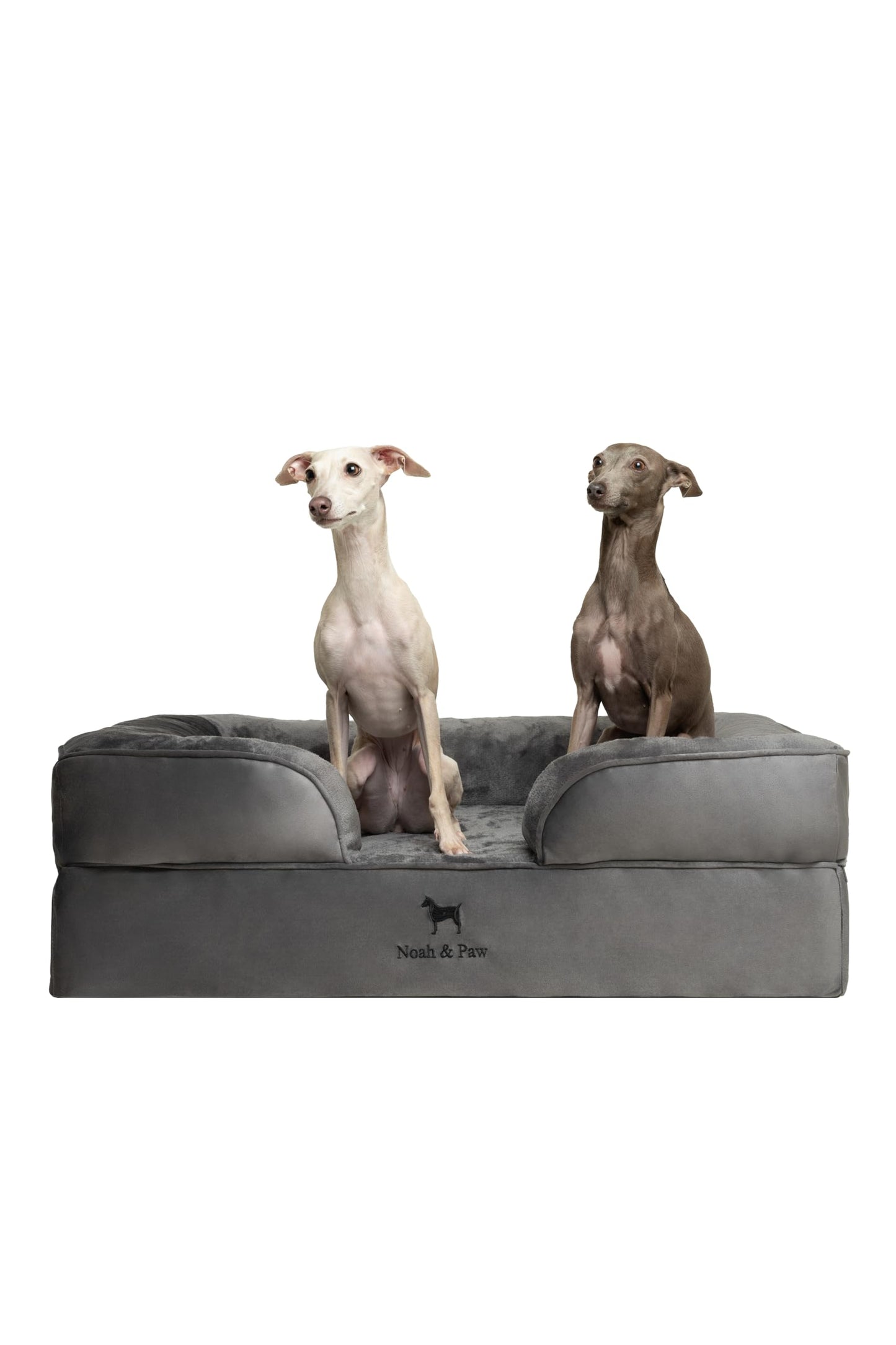 Orthopedic Memory Foam Dog Bed with Cooling Gel Washable