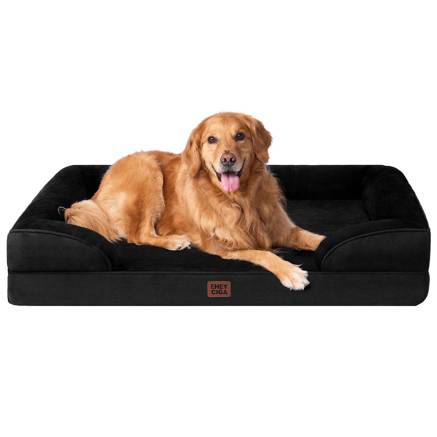 Orthopedic Memory Foam XL Dog Bed Waterproof Washable