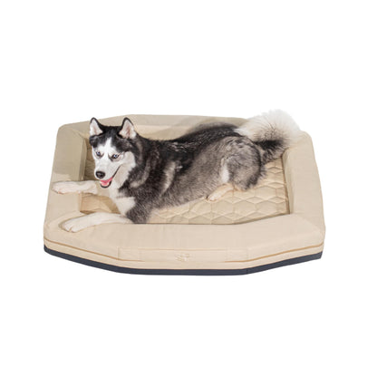 Orthopedic Memory Foam Dog Bed Bolster Washable Non Slip