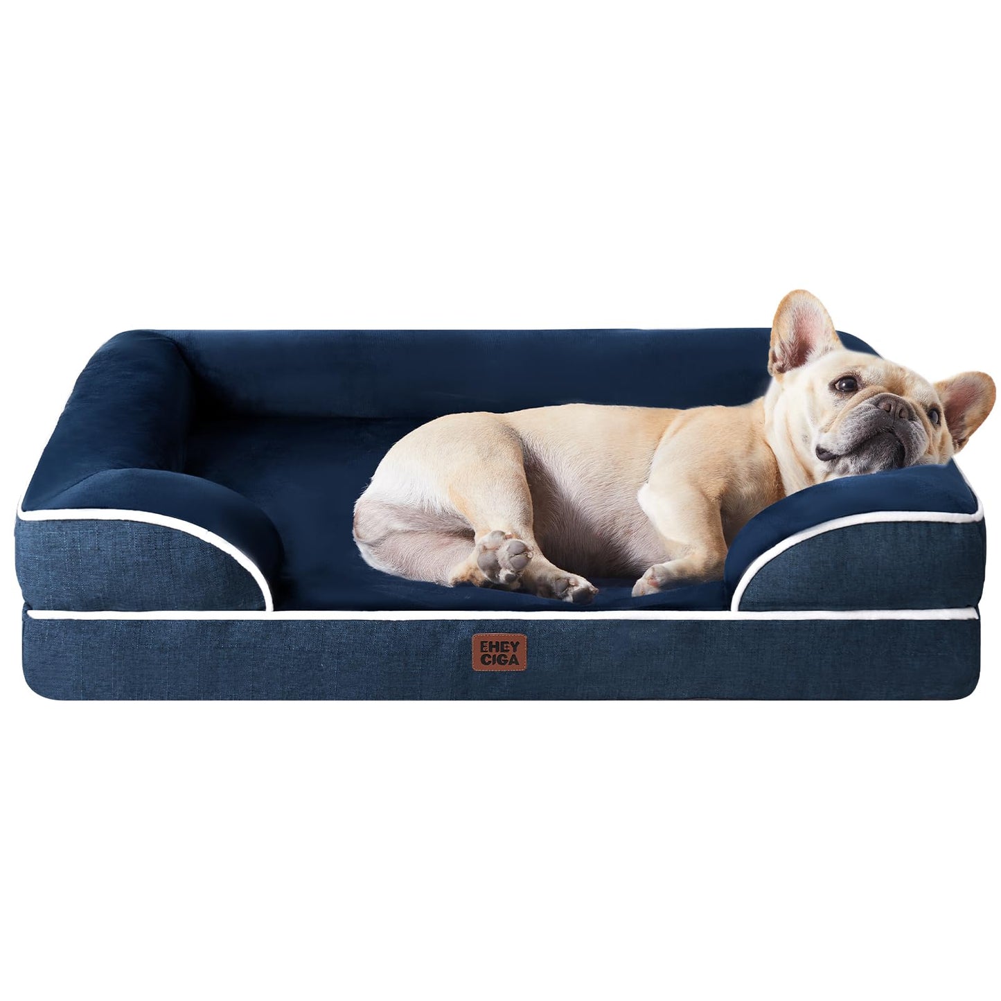 Orthopedic Memory Foam XL Dog Bed Waterproof Washable