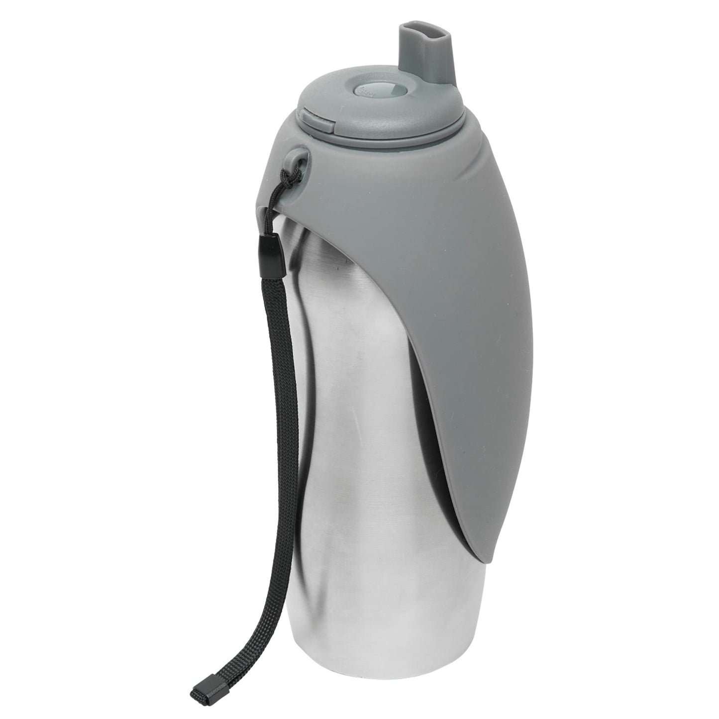 Insulated Stainless Steel Dog Water Bottle with Flip Bowl