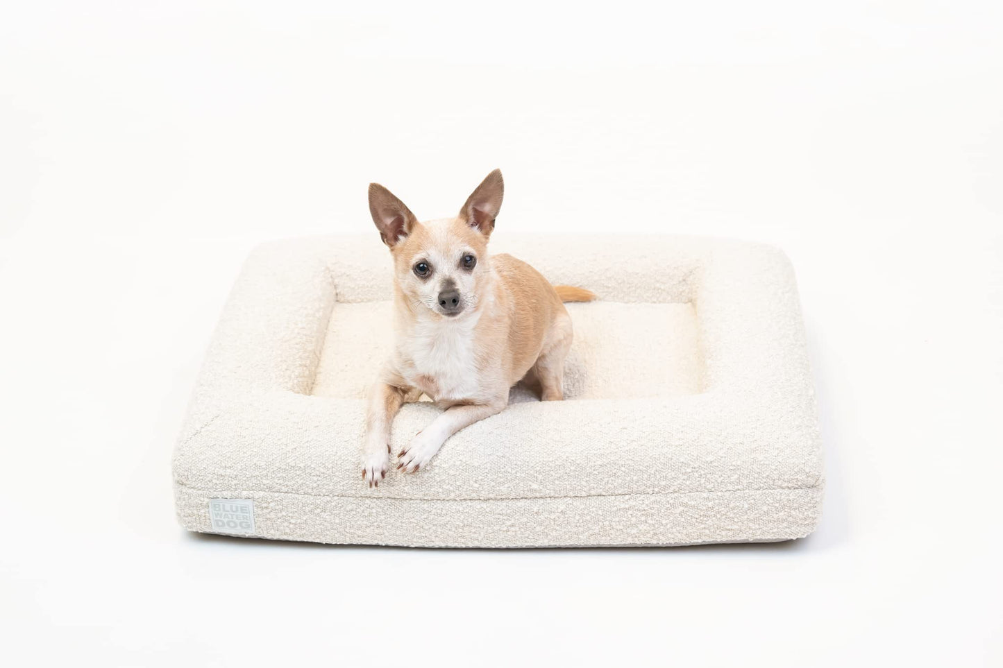 Orthopedic Memory Foam Dog Bed Boucle Washable Waterproof