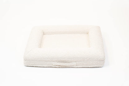 Orthopedic Memory Foam Dog Bed Boucle Washable Waterproof