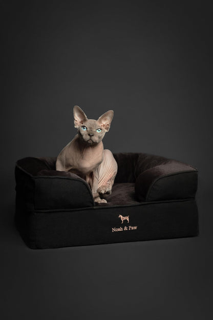 Orthopedic Memory Foam Dog Bed with Cooling Gel Washable