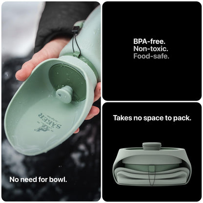 Portable Dog Water Bottle Travel Dispenser