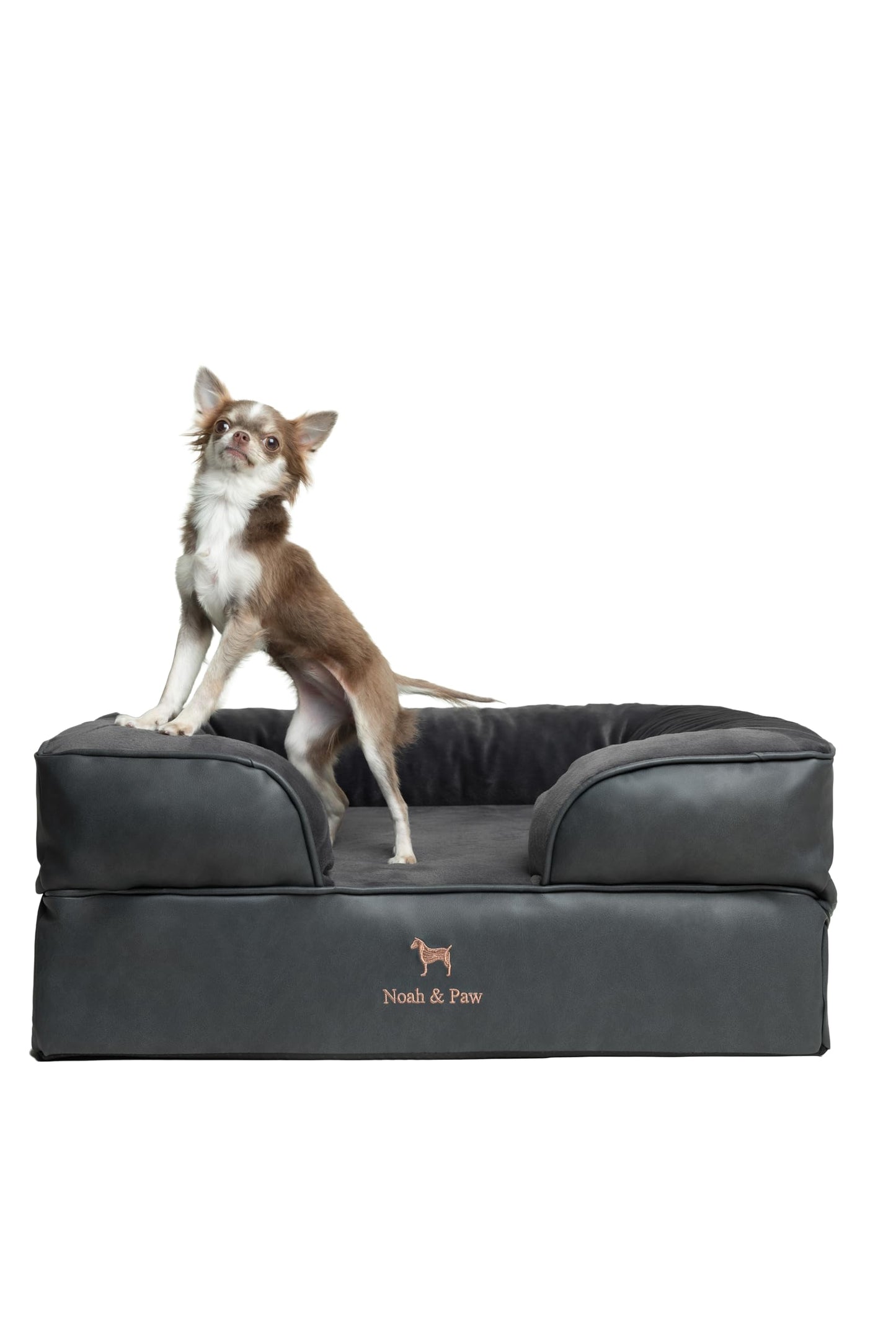 Orthopedic Memory Foam Dog Bed with Cooling Gel Washable