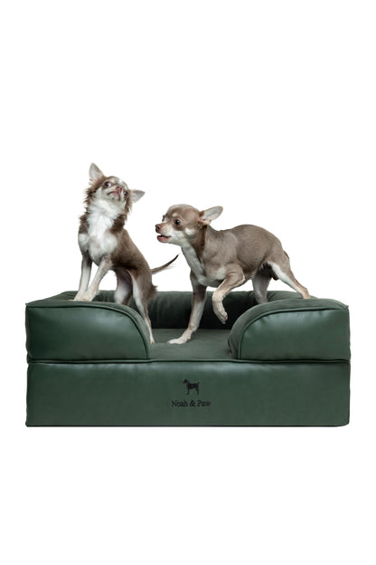 Orthopedic Memory Foam Dog Bed with Cooling Gel Washable
