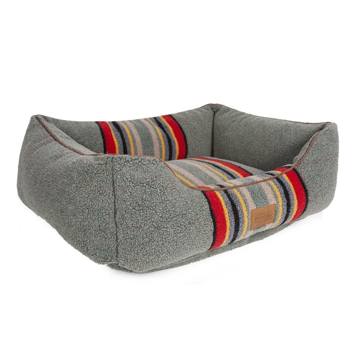 Pendleton Vintage Camp Berber Kuddler Dog Bed