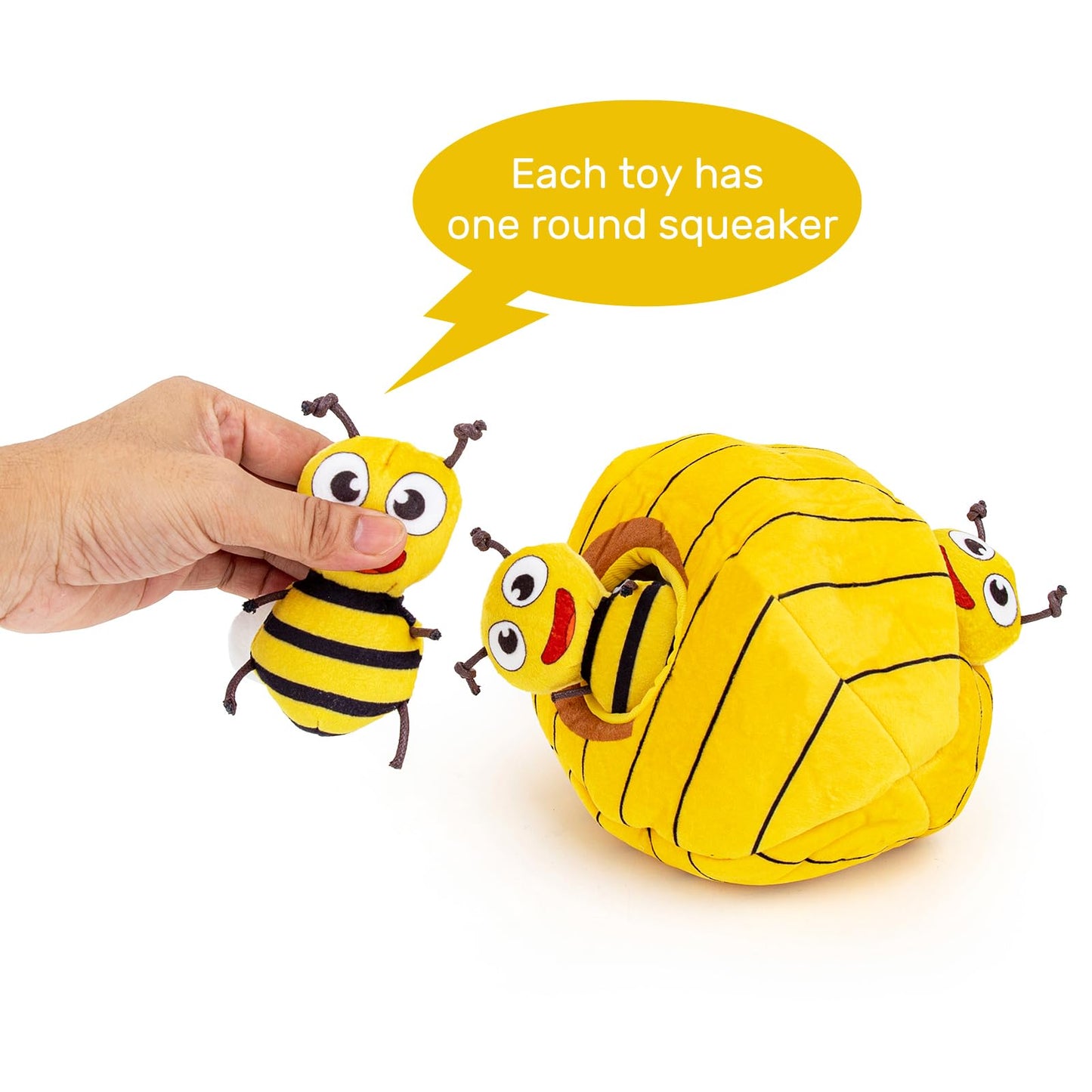 Squeaky Plush Durable Dog Chew Toy