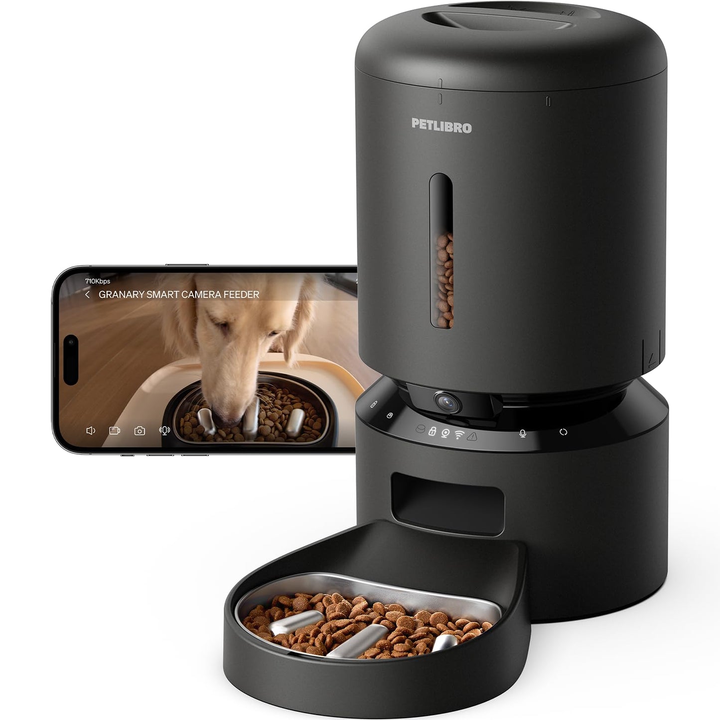 WiFi Automatic Pet Feeder 5L Timed Freshness Control