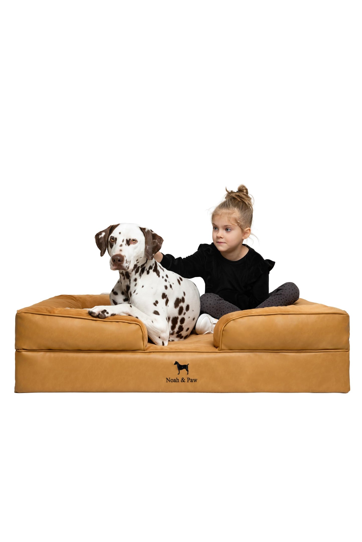 Orthopedic Memory Foam Dog Bed with Cooling Gel Washable