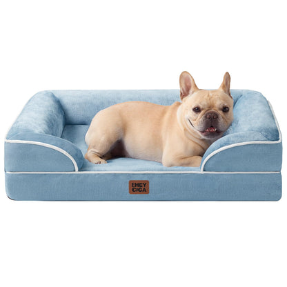 Orthopedic Memory Foam XL Dog Bed Waterproof Washable