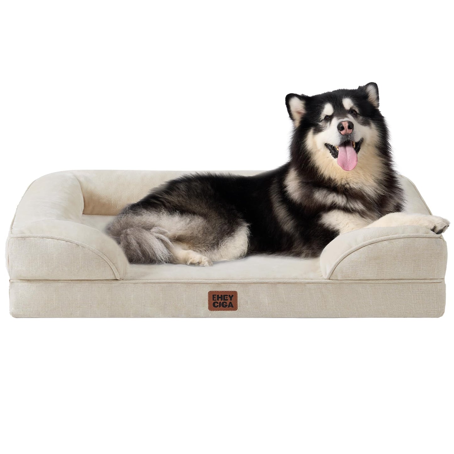 Orthopedic Memory Foam XL Dog Bed Waterproof Washable