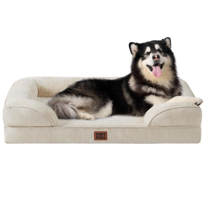 Orthopedic Memory Foam XL Dog Bed Waterproof Washable
