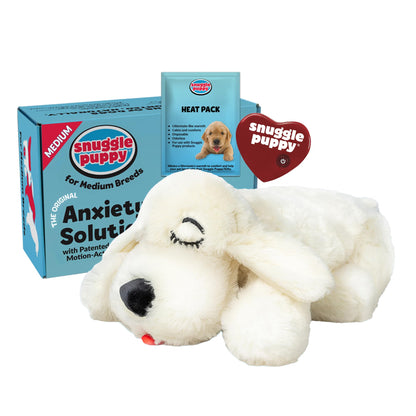 Heartbeat Plush Dog Anxiety Relief Calming Toy