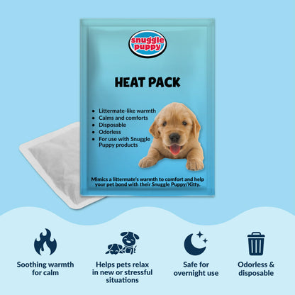 Heartbeat Plush Dog Anxiety Relief Calming Toy