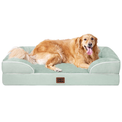 Orthopedic Memory Foam XL Dog Bed Waterproof Washable