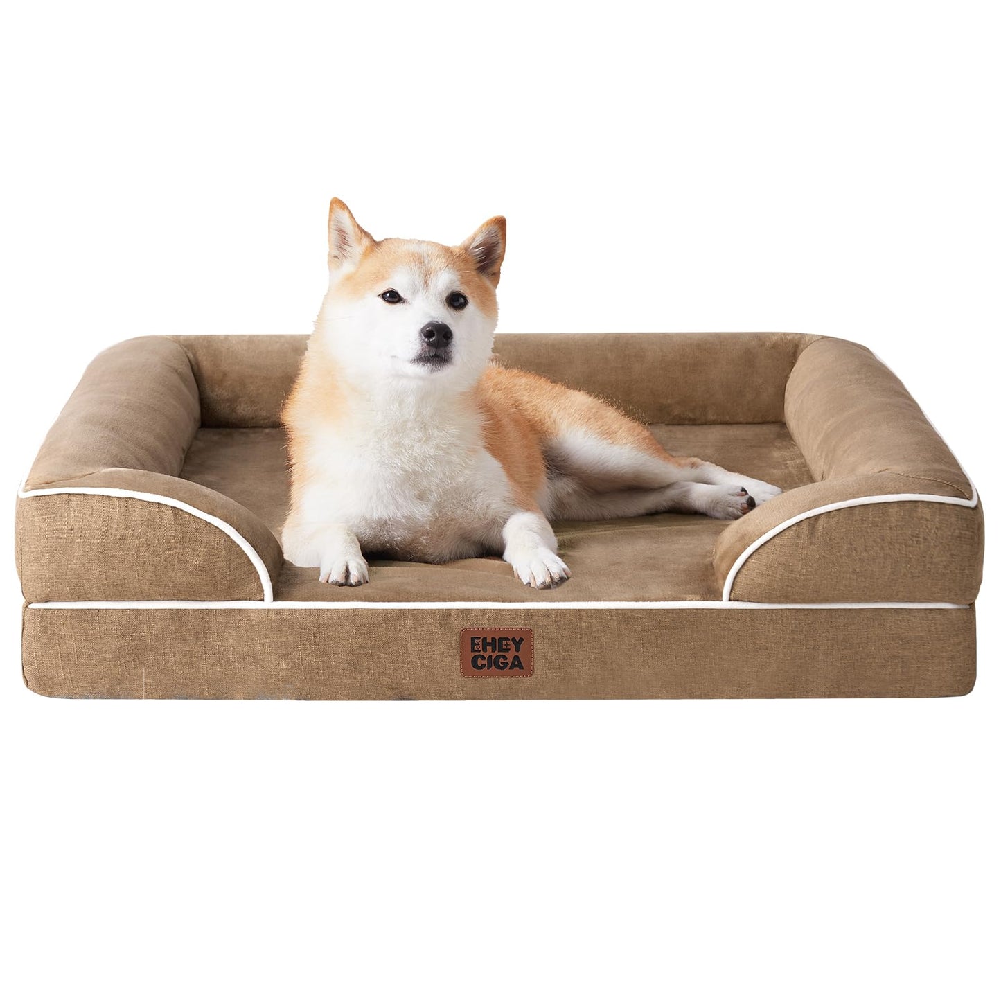 Orthopedic Memory Foam XL Dog Bed Waterproof Washable