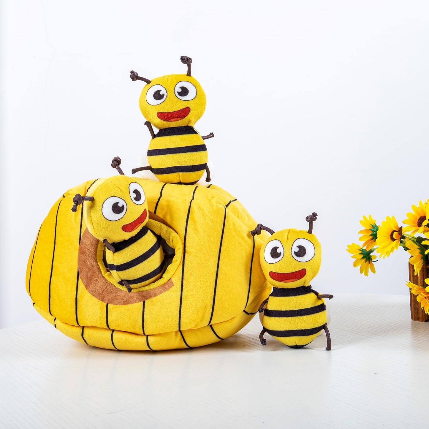 Squeaky Plush Durable Dog Chew Toy