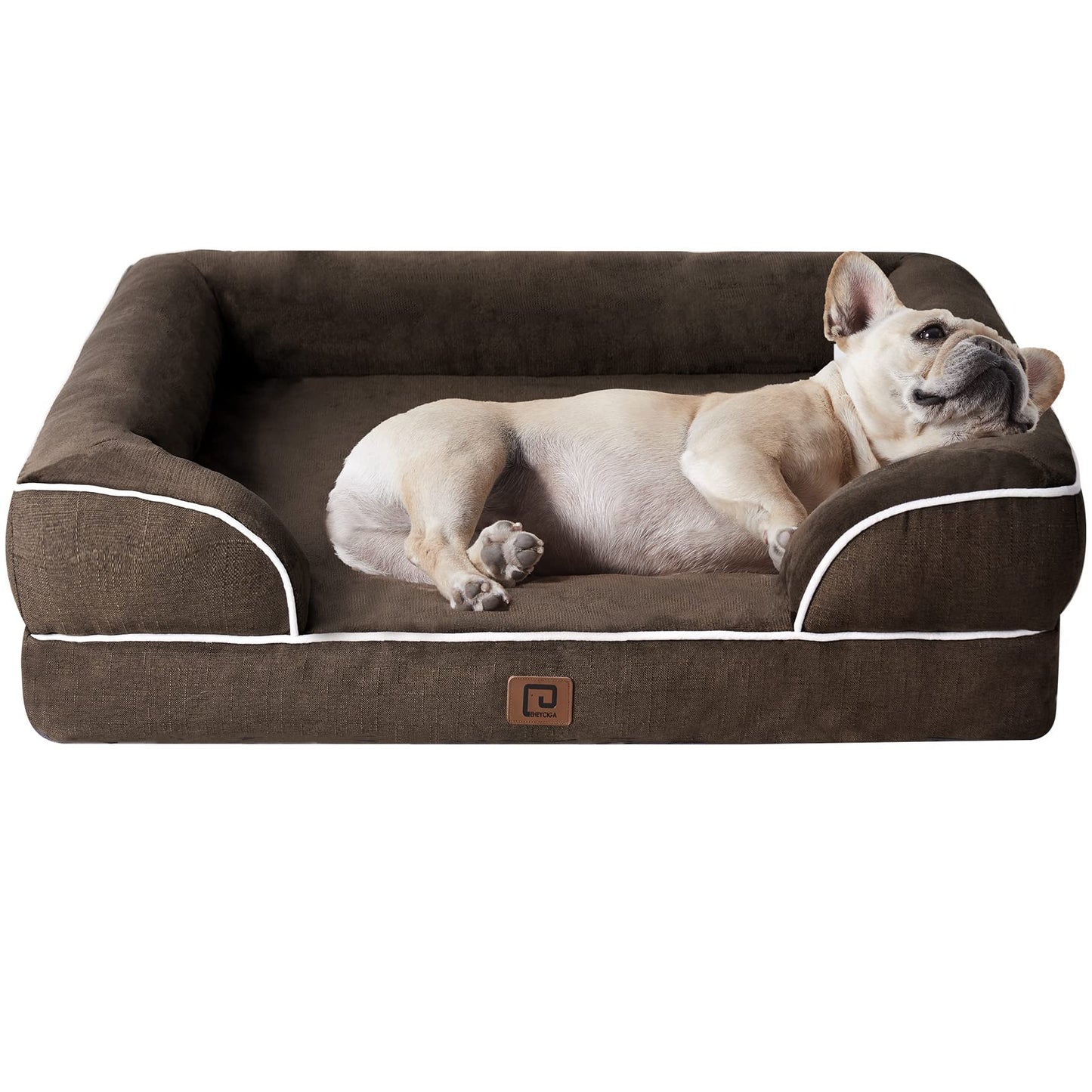 Orthopedic Memory Foam XL Dog Bed Waterproof Washable