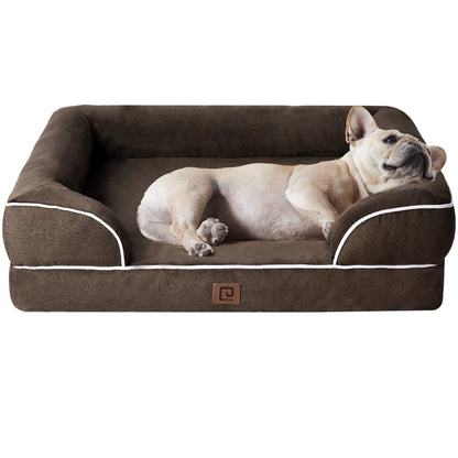 Orthopedic Memory Foam XL Dog Bed Waterproof Washable