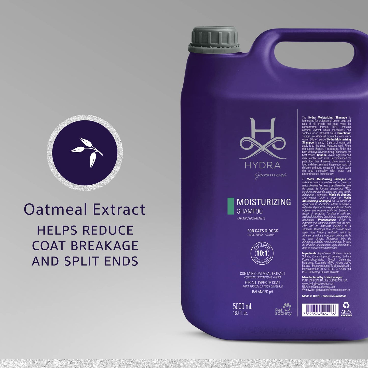 Hydra Professional Moisturizing Dog Shampoo