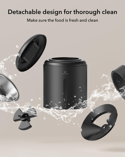 Automatic Cat Feeder for 2 Cats Dual Bowl