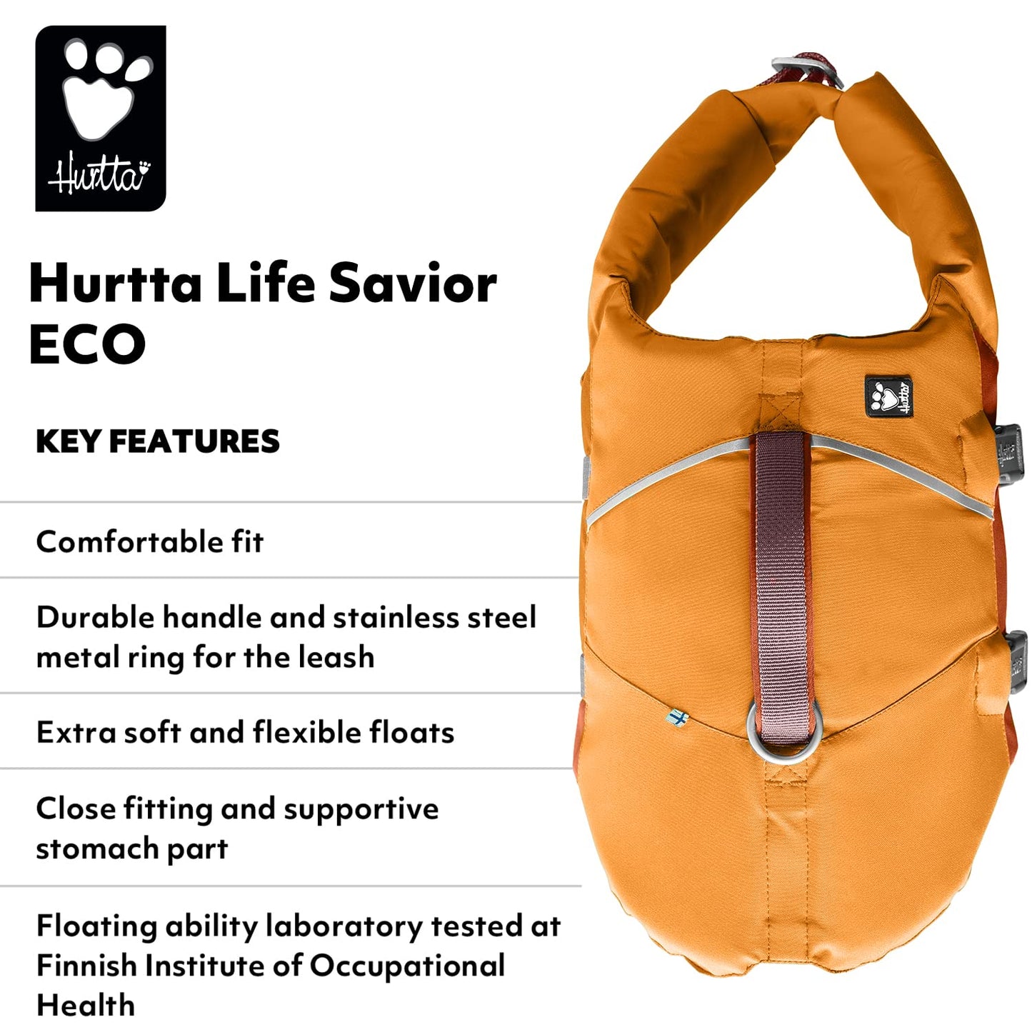 Dog Life Jacket Eco PFD Safety Vest