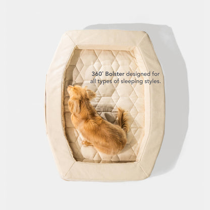 Orthopedic Memory Foam Dog Bed Bolster Washable Non Slip