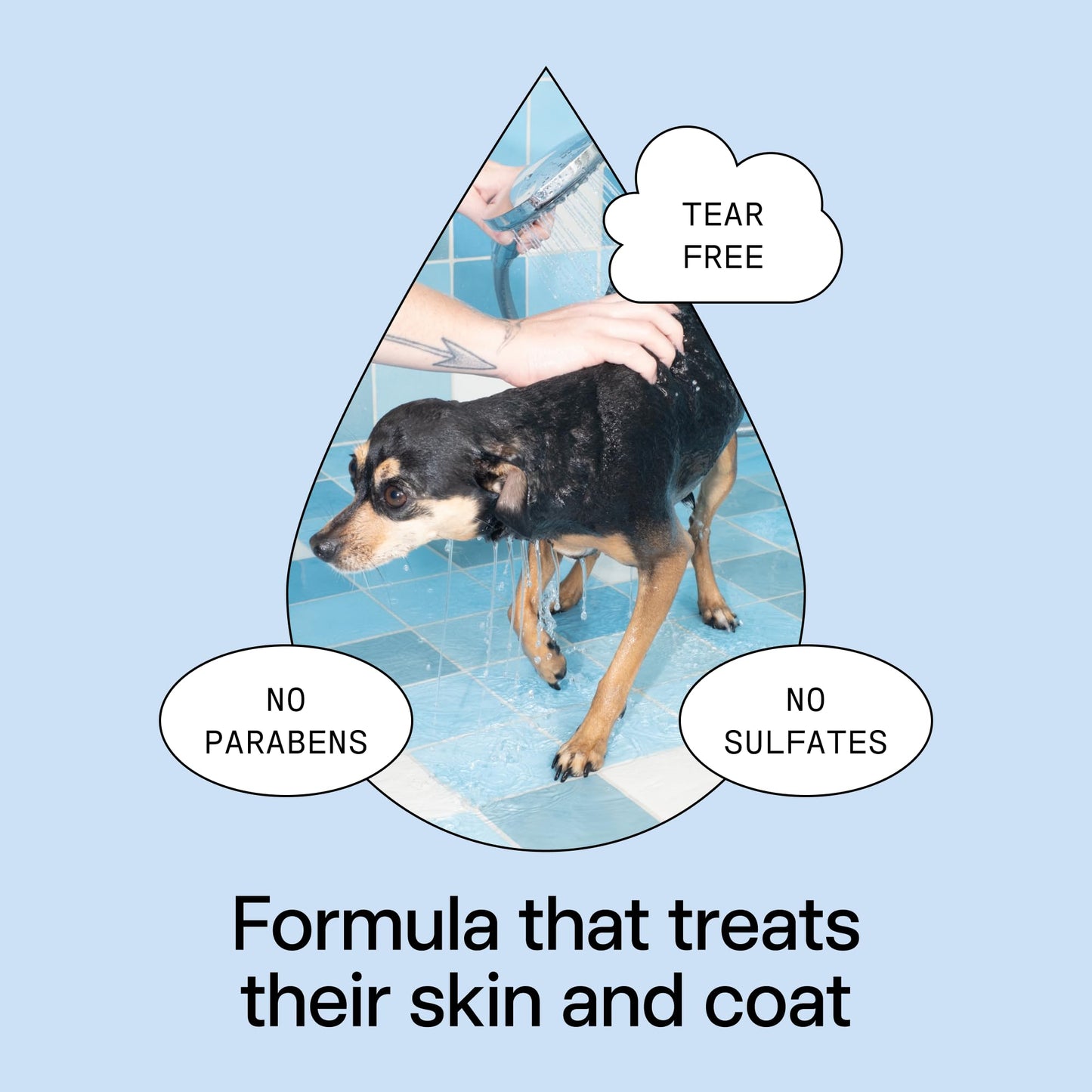 Pet Shampoo Gentle Clean Coat Care