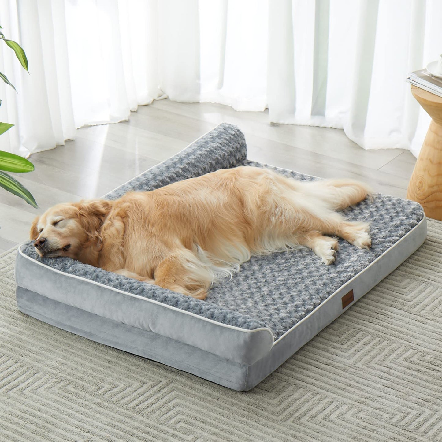 Orthopedic Waterproof Large Dog Bed Removable Cover Sofa