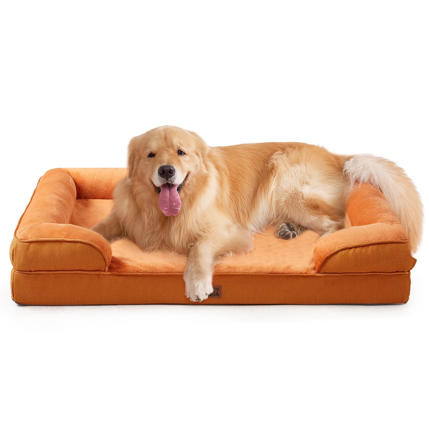 Orthopedic Memory Foam XL Dog Bed Waterproof Washable
