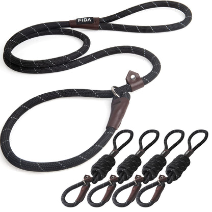 Reflective Slip Lead Dog Leash No Pull Training Rope