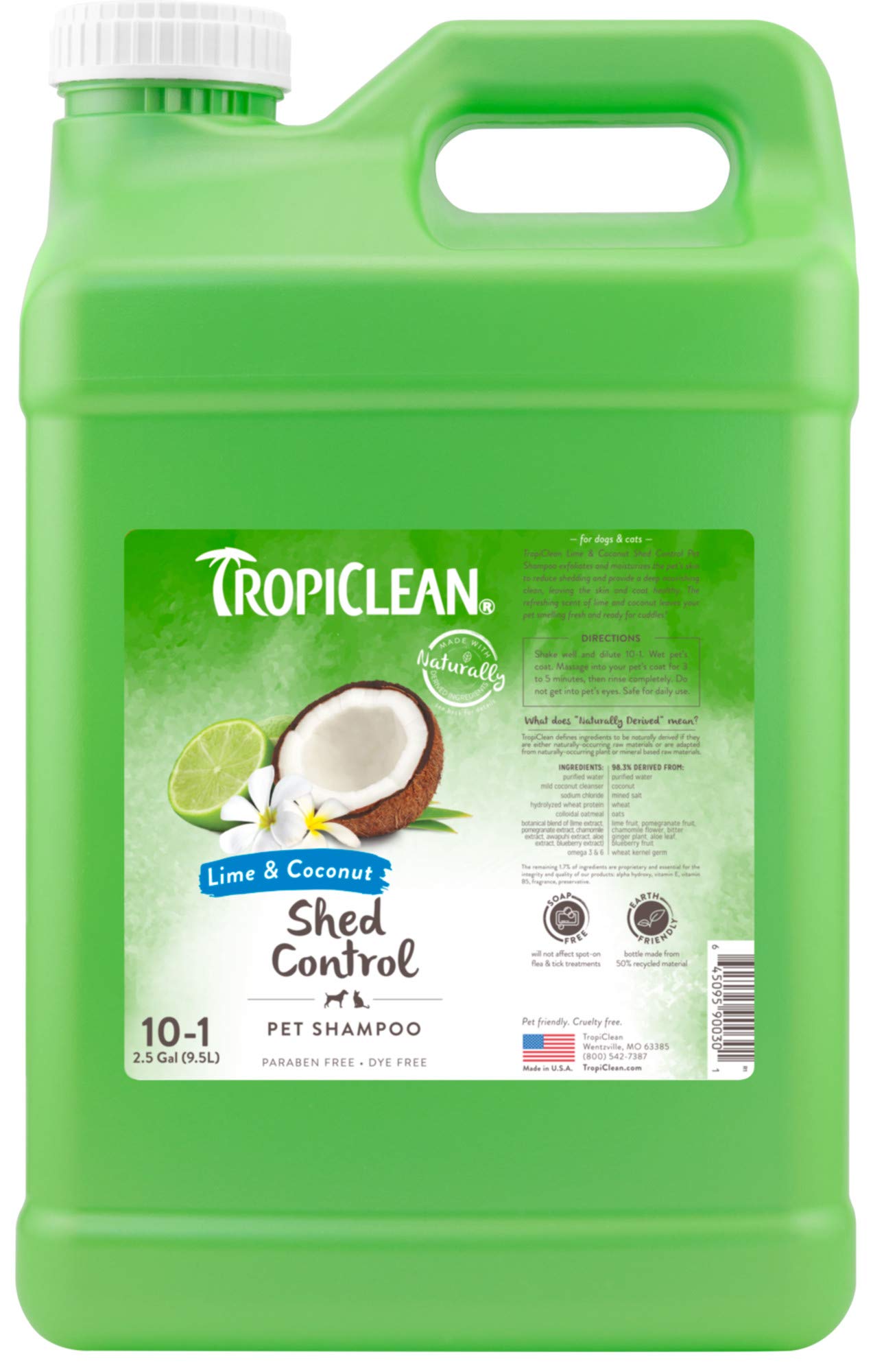 Natural Pet Shampoo Gentle Coat Care Clean