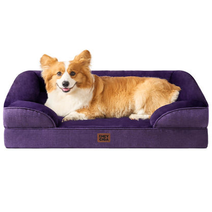 Orthopedic Memory Foam XL Dog Bed Waterproof Washable