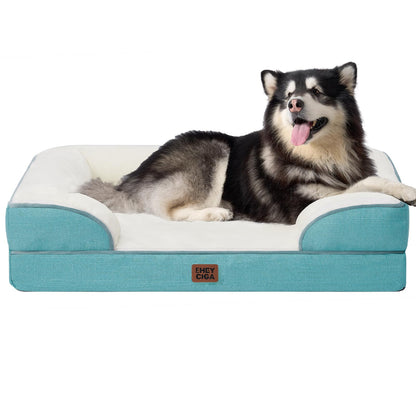 Orthopedic Memory Foam XL Dog Bed Waterproof Washable