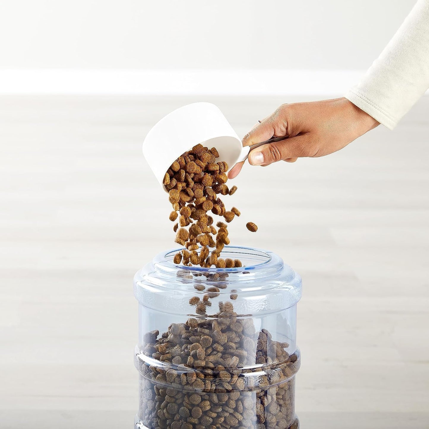 Gravity Pet Feeder & Water Dispenser Set