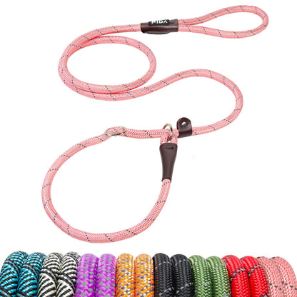 Reflective Slip Lead Dog Leash No Pull Training Rope